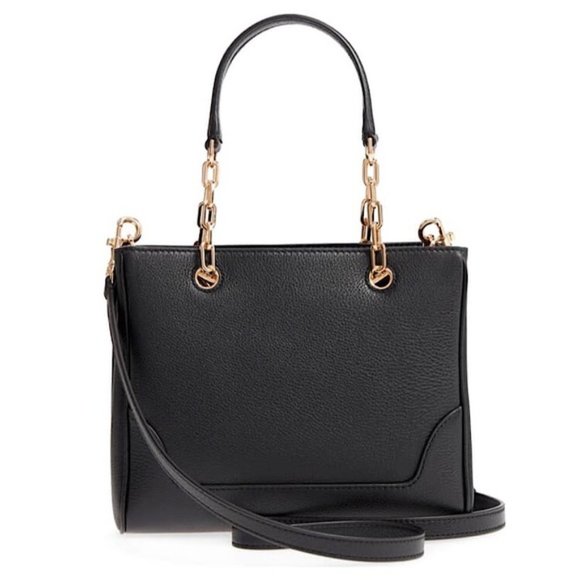 Tory Burch Carter Small Tote Black - Picture 3 of 9